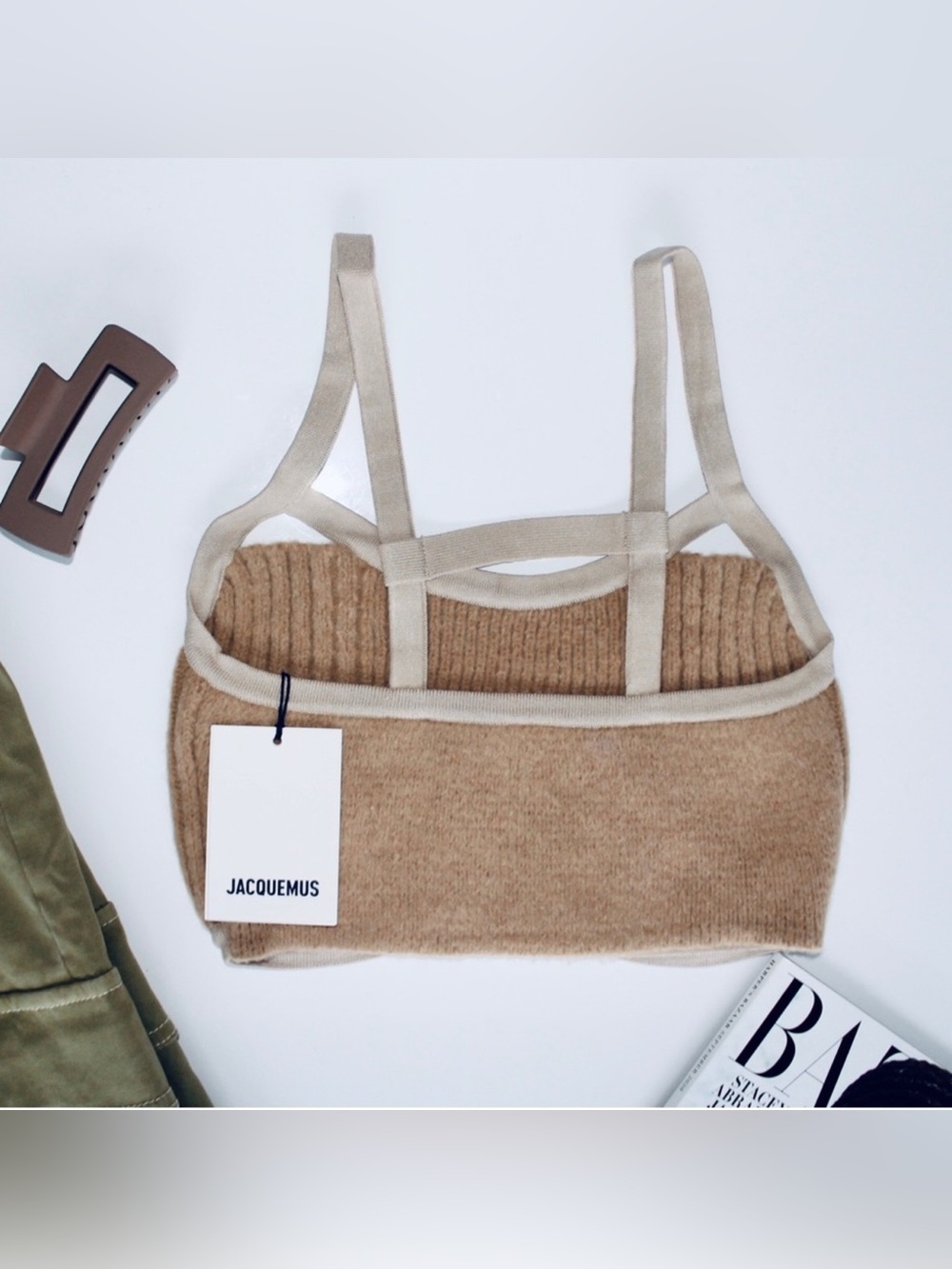 JACQUEMUS' 'Le Bandeau Bellinu' Bralette - Picture 3 of 4